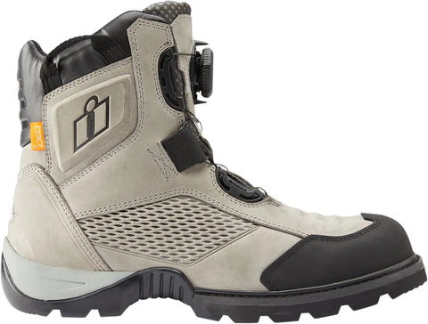 ICON Stormhawk Waterproof Boots Grey