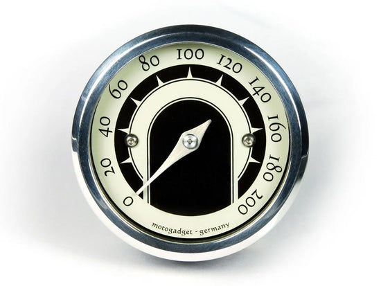 Motogadget motoscope tiny speedster Analogue Speedometer Polished