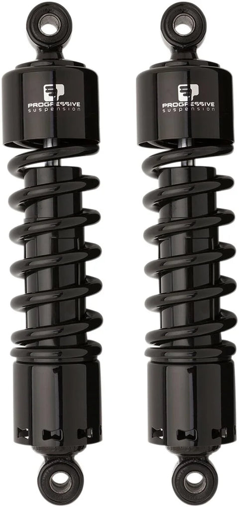 Progressive Suspension 412 Series Shocks Without Covers Black 12" (412-4036B)