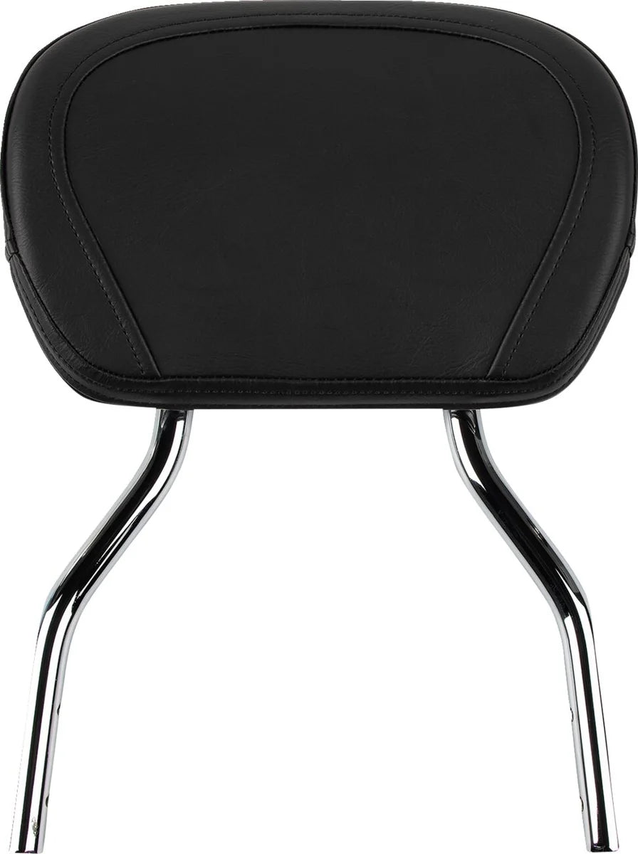 Cobra Short Round Sissy Bar Chrome with Pad (02-8968)