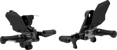 Gilles Tooling AS31GT Adjustable Rearset Black