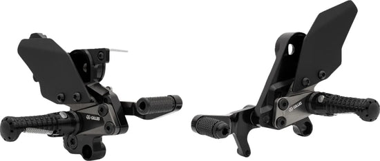 Gilles Tooling AS31GT Adjustable Rearset Black