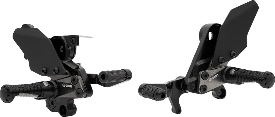 Gilles Tooling AS31GT Adjustable Rearset Black