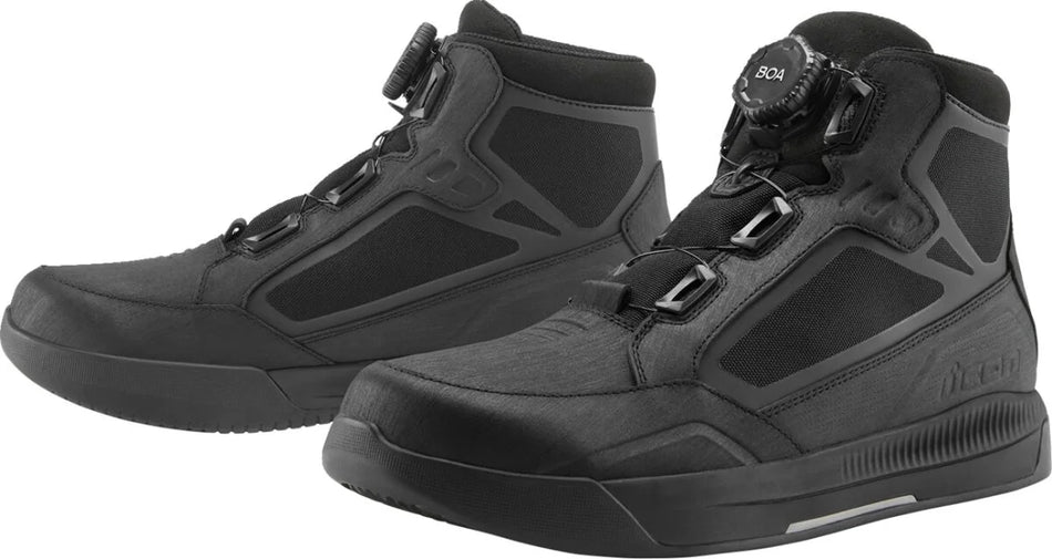 ICON Patrol 3 Waterproof Boots Black