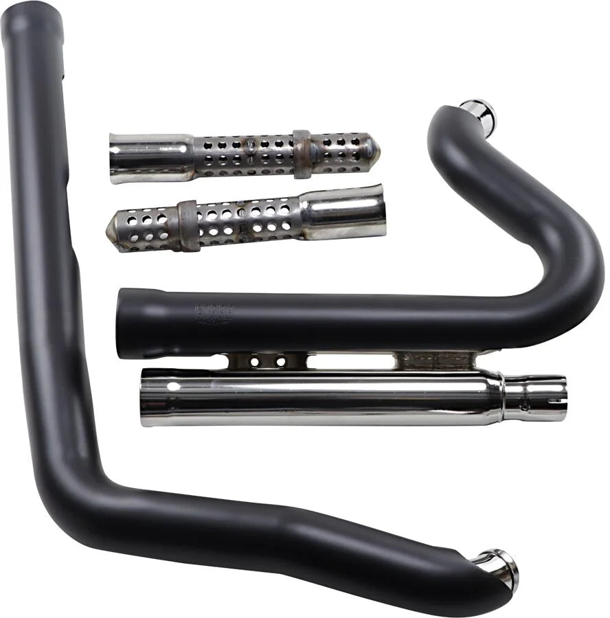 Cobra Speedster 909 Short 2-into-2 Exhaust System Black (6709B)