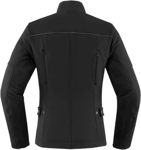 ICON Hella2 Women's Textile Jacket Black