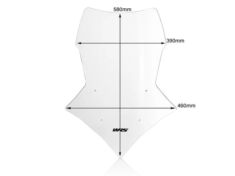 WRS Touring Windscreen Clear (YA004T)