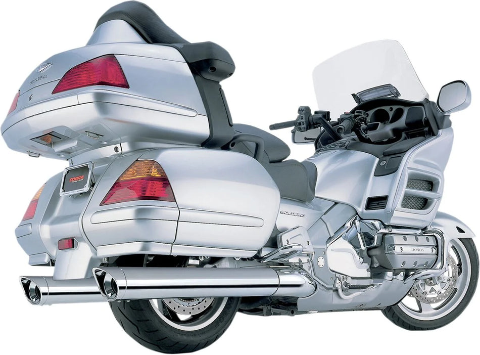 Cobra 4" Slip-on Mufflers Chrome