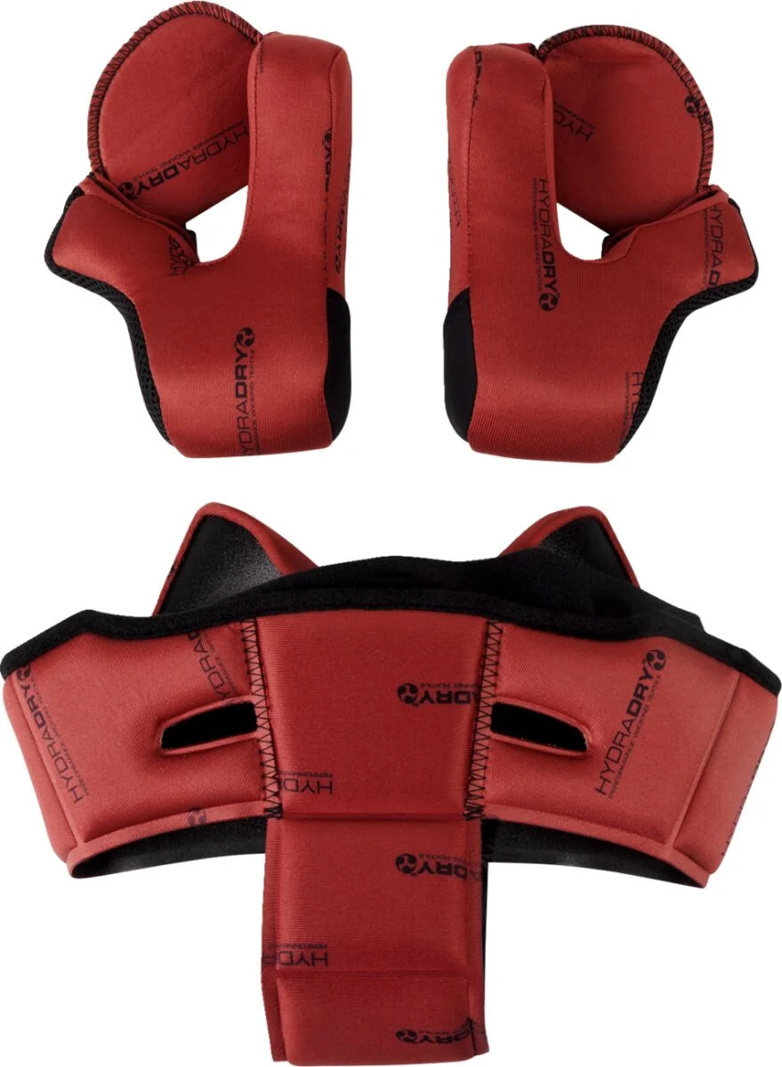 ICON Domain Helmet Liner Red