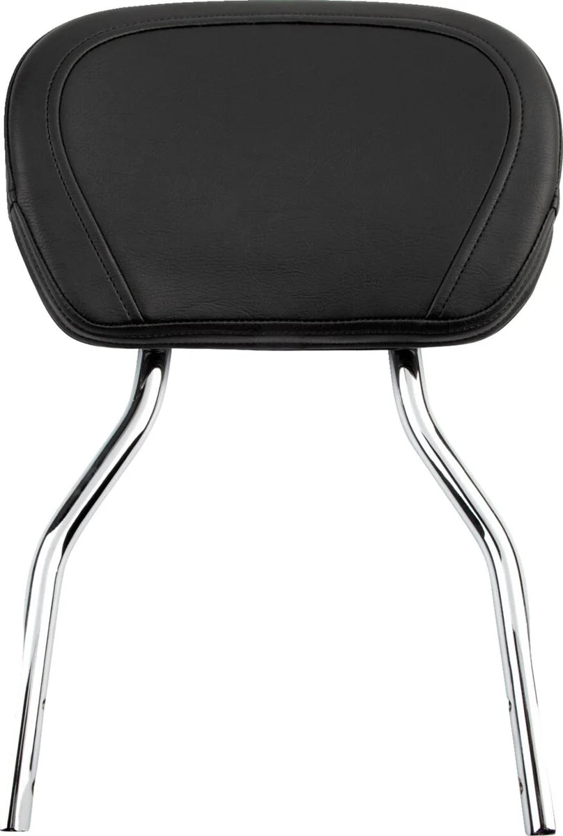 Cobra Short Round Sissy Bar Chrome with Pad (02-8770)