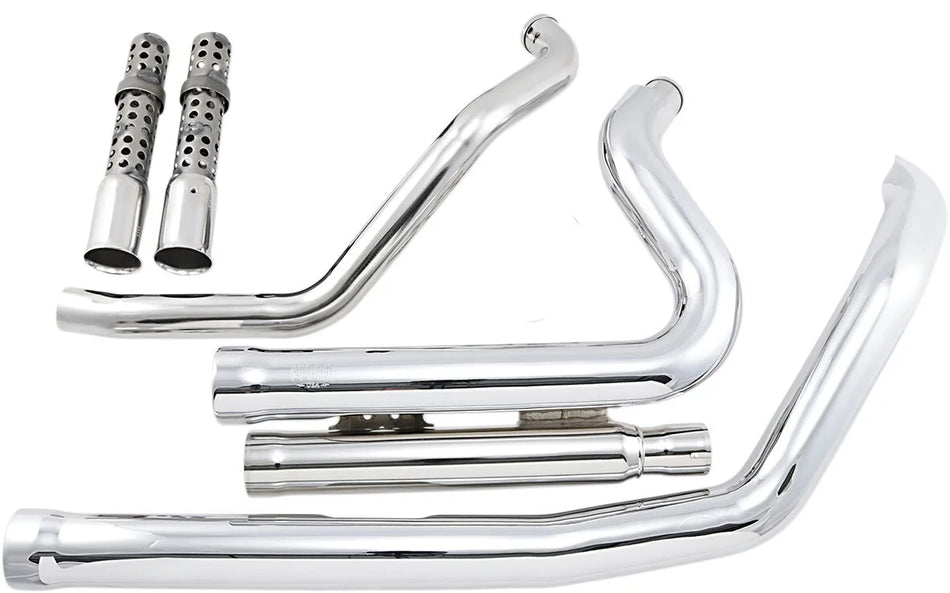 Cobra Speedster 909 Short 2-into-2 Exhaust System Chrome (6704)