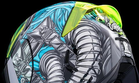 ICON Airframe Pro Outbreak Helmet Blue