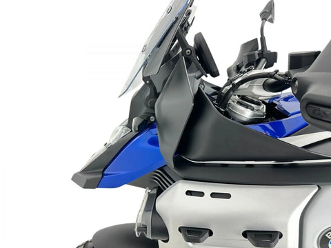 WRS Tank Side Wind Deflectors Matt Black