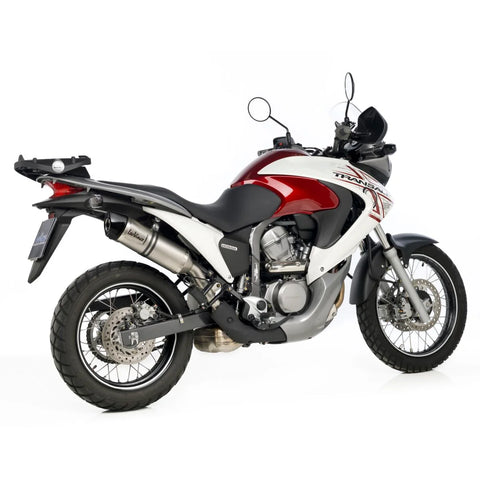 LeoVince LV One EVO Stainless Steel Slip-on Muffler E-Approved Honda Transalp