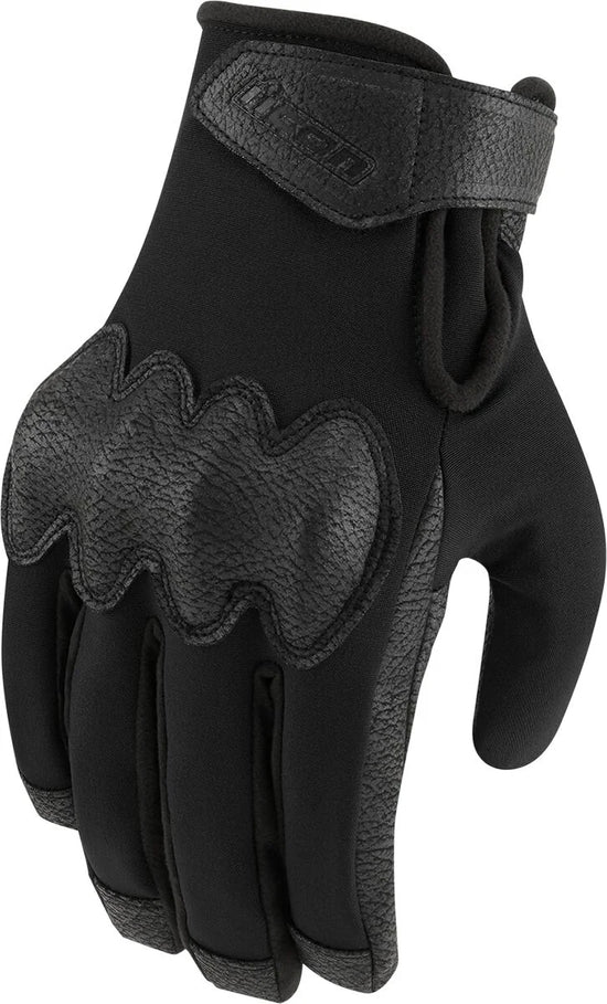 ICON PDX3 Textile Gloves Black