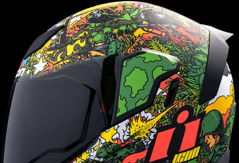 ICON Airflite GP23 Helmet Green