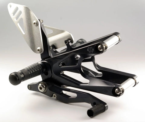 Gilles Tooling FXR Adjustable Rearset Black (FXR-BM01-B)
