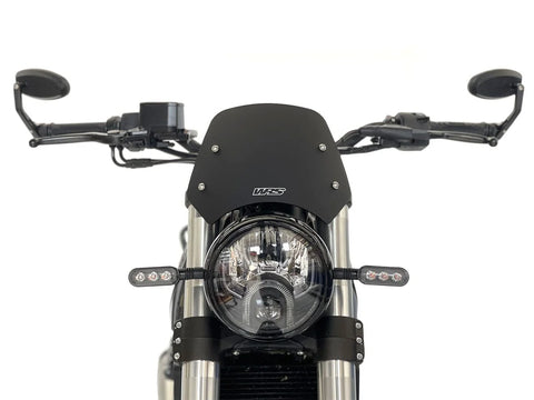 WRS Sport Windscreen Matt Black (BE006NO)