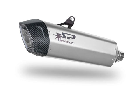 Spark Fighter EVO Slip-on Muffler Titanium Black ECE (GTR0303TOM)