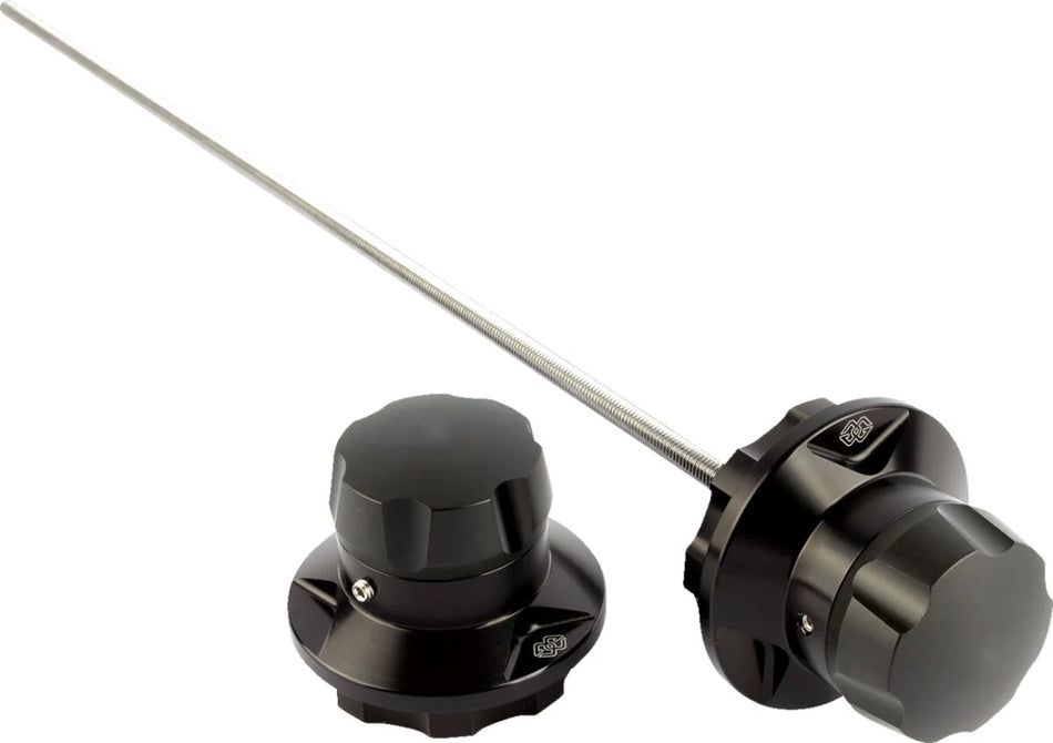 Gilles Tooling GTA Rear Motorcycle Axle Protectors Black