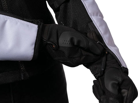 ICON Mesh AF CE Textile Jacket Black/White