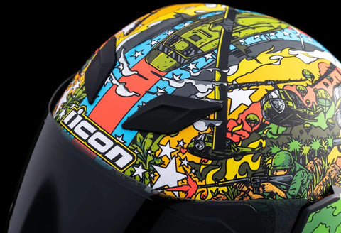 ICON Airflite GP23 Helmet Green