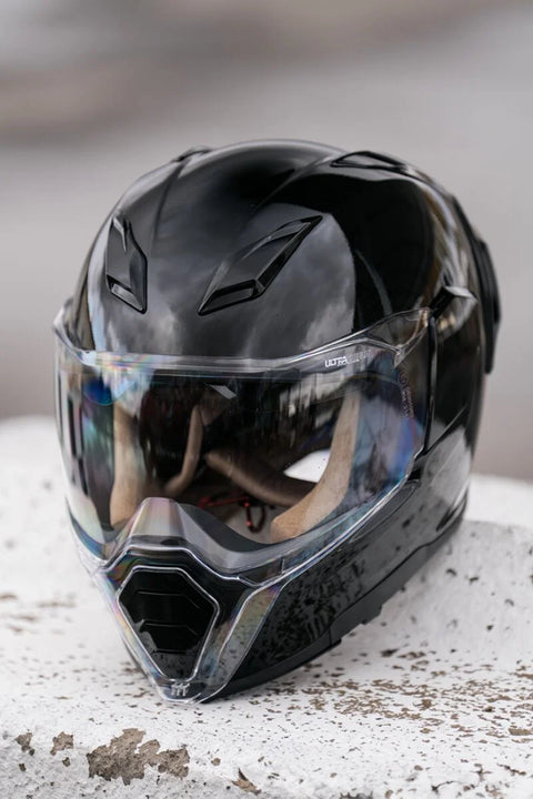 ICON Ultraflite MIPS Helmet Gloss Black
