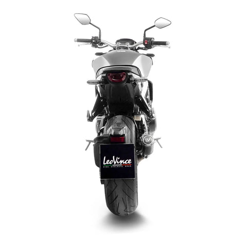 LeoVince LV Corsa S Full Black Slip-on Muffler SS Honda Neo Sports Cafe
