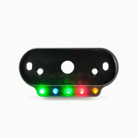 Motogadget motoscope mini Handlebar Bracket Frame Black with Indicator Lights