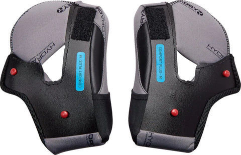 ICON Domain Helmet Cheek Pads Grey