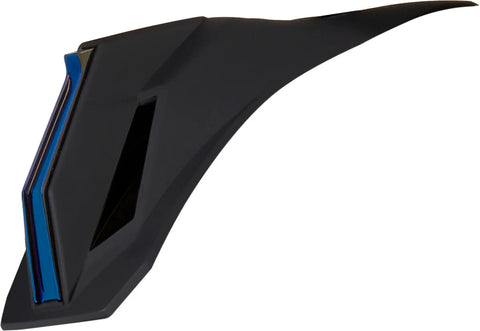 ICON Airform Black/Blue Speedfin Rear Spoiler