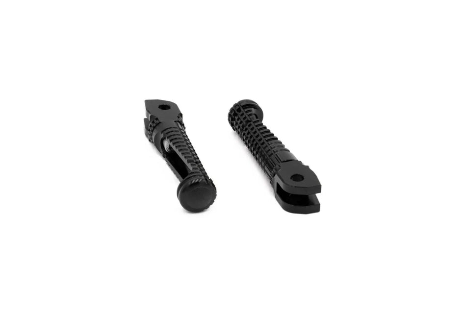 Gilles Tooling Racing Motorcycle Rider Footpegs Black (RGK-950-UF18-SET-B)