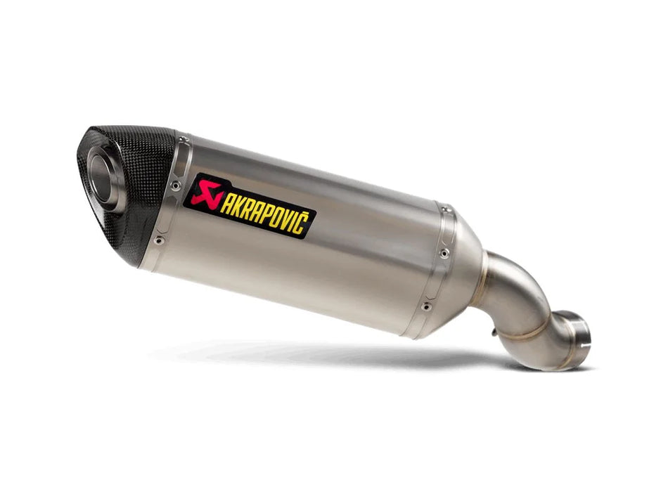 Akrapovic Slip-on Line Muffler Titanium Carbon End Cap Kawasaki (S-K9SO10-HZT)