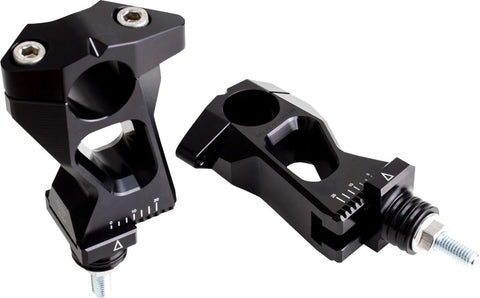 Gilles Tooling 2DGT Adjustable Handlebar Risers Black (2DGT-04-17-B)