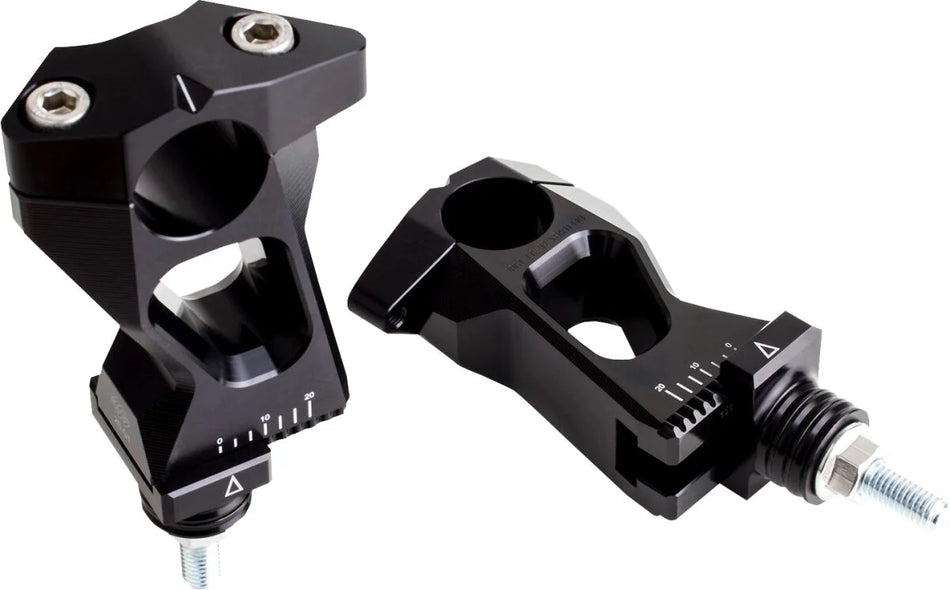 Gilles Tooling 2DGT Adjustable Handlebar Risers Black (2DGT-04-17-B)