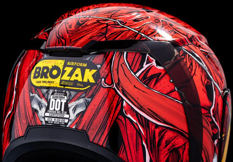 ICON Airform Brozak MIPS Helmet Red
