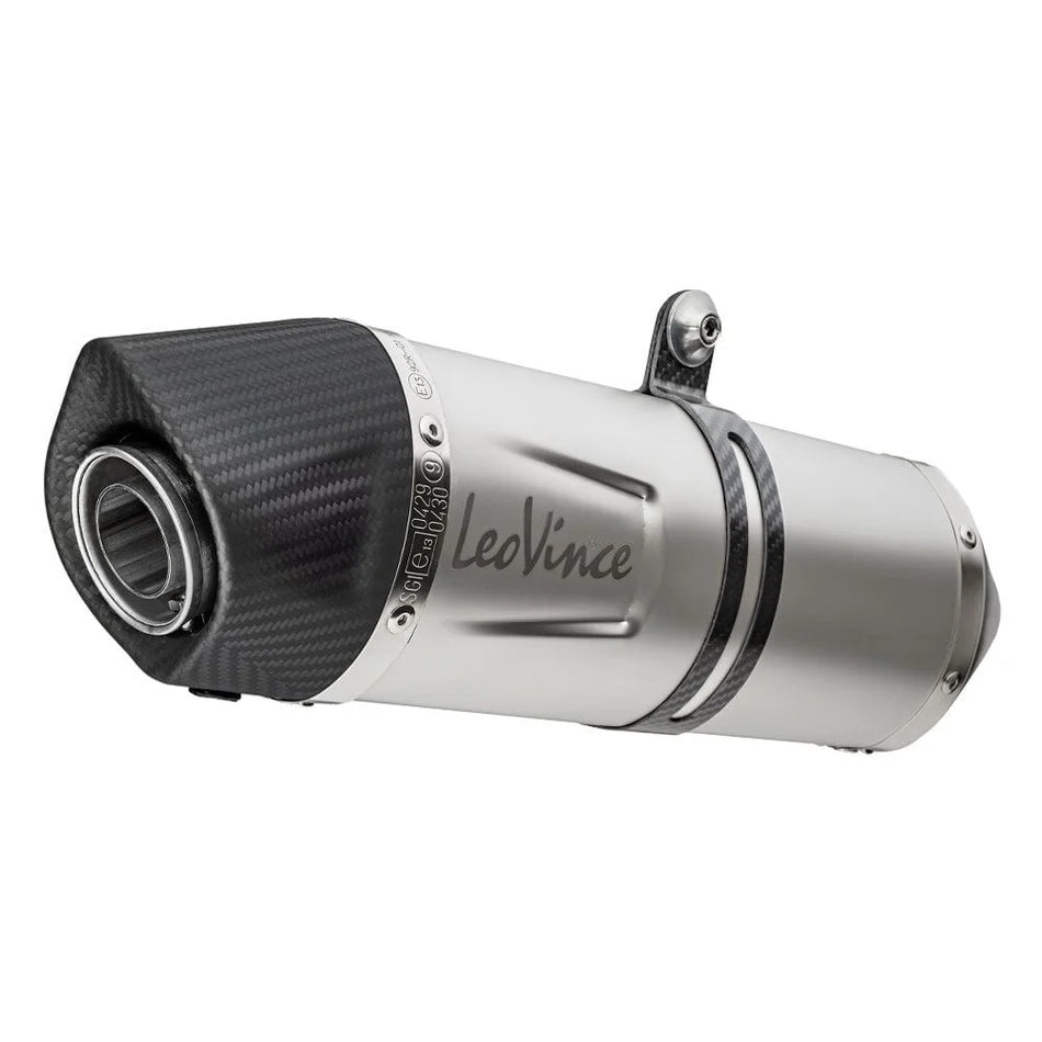 LeoVince LV One EVO Stainless Steel Exhaust System with CAT Yamaha MT-125 / Yzf R