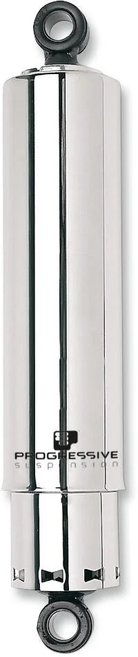 Progressive Suspension 412 Series Shocks with Covers Chrome 11"