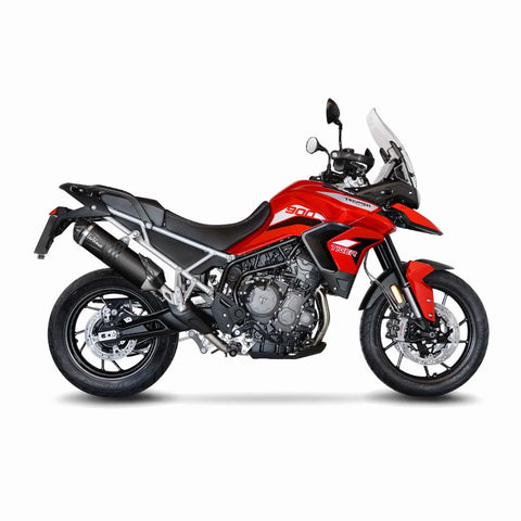 LeoVince LV One EVO Black Edition Slip-One Muffler Ece Triumph