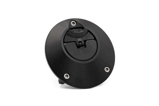 Gilles Tooling FCAP2 Motorcycle Quick-Release Fuel Cap Black (FCAP2-B008-B)