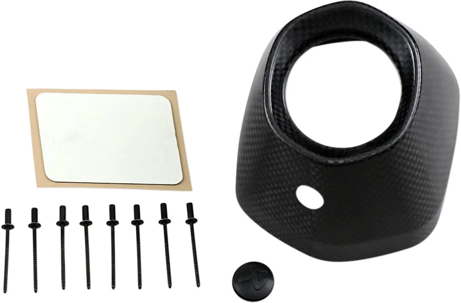 Akrapovic Replacement End Cap Carbon Universal (V-EC52)