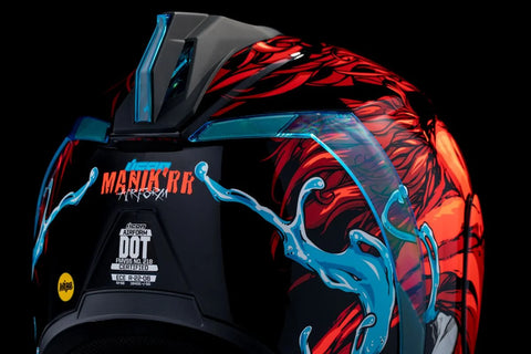 ICON Airform Manik'RR MIPS Helmet Red