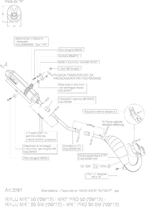 LeoVince X-Fight Full Exhaust System SS