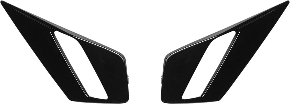 ICON Airform Black Chin Vent Pair