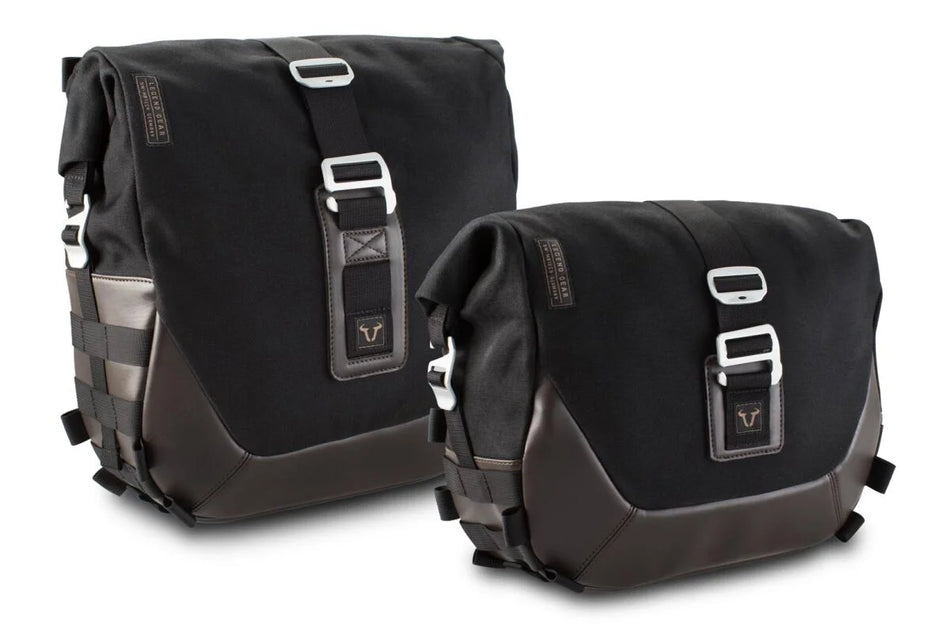 SW-Motech Legend Gear LC1 & LC 2 Side Bag System Brown Edition — Honda Gb 350 S