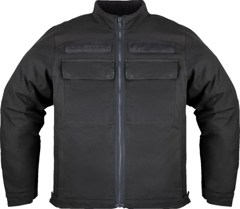 ICON Mototanker CE Textile Jacket Black