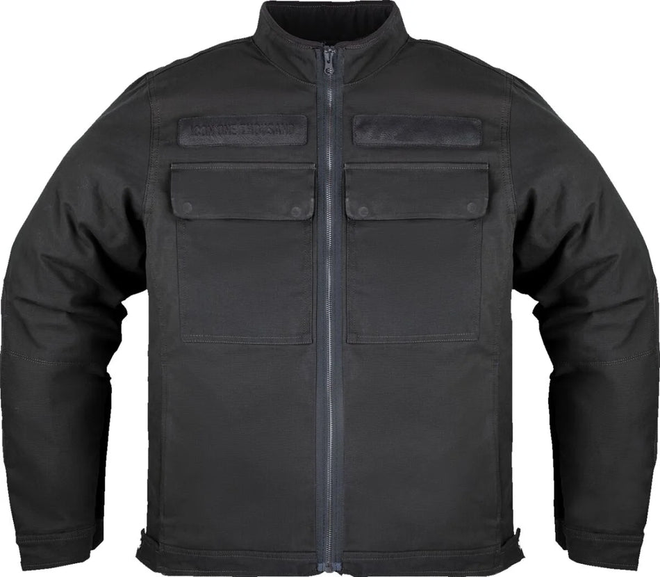 ICON Mototanker CE Textile Jacket Black
