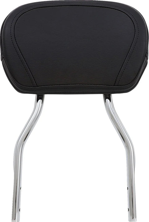 Cobra Tall Round Sissy Bar Chrome with Pad (02-7635)