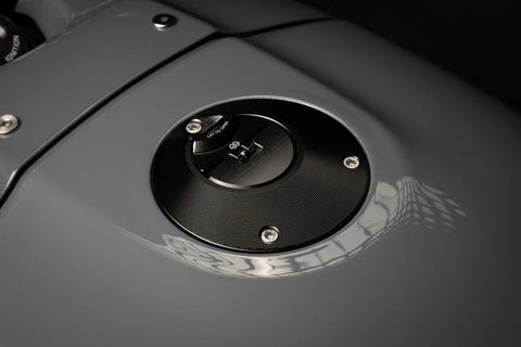 Gilles Tooling FCAP2 Motorcycle Quick-Release Fuel Cap Black (FCAP2-B003-B)