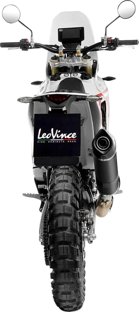 LeoVince Muffler Kove 450 Rally Low / High Blk